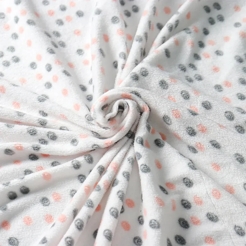 100% Polyester Printed Polar Fleece Npuag