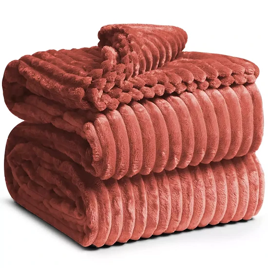 Niaj hnub nimno Design Striped Blanket