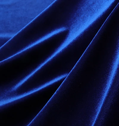 90%polyester 10%spandex Velvet Fabric