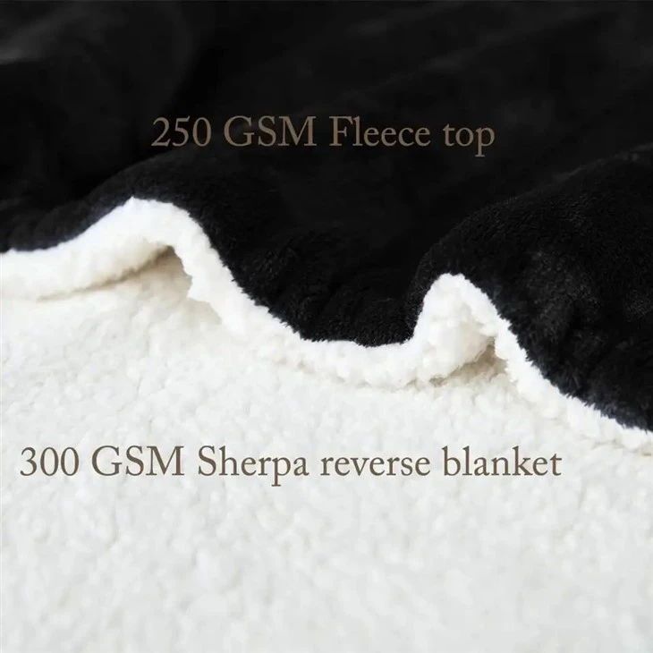 sherpa blanket for bed