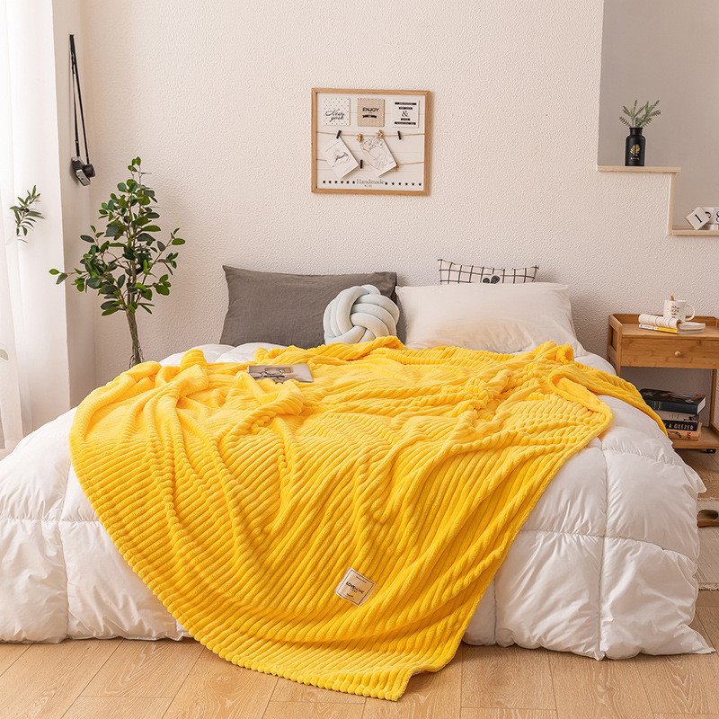 Txiv kab ntxwv Coral Velet Blanket