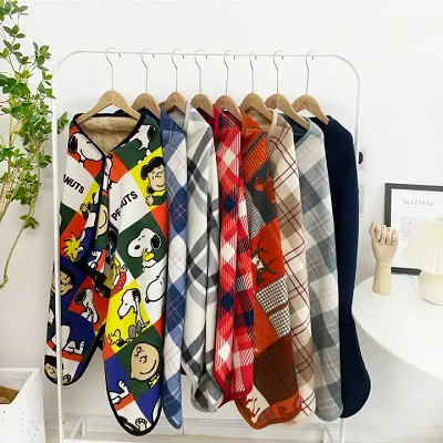 Double Layer Shoulder Blanket