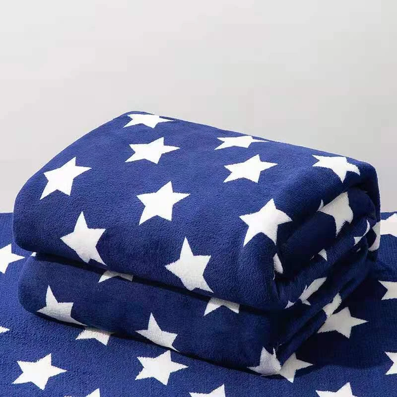 Pattern Coral Fleece Blanket