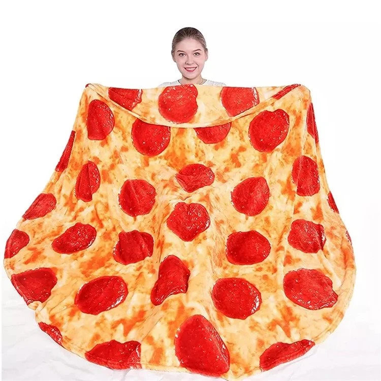 Pizza Flannel Blanket