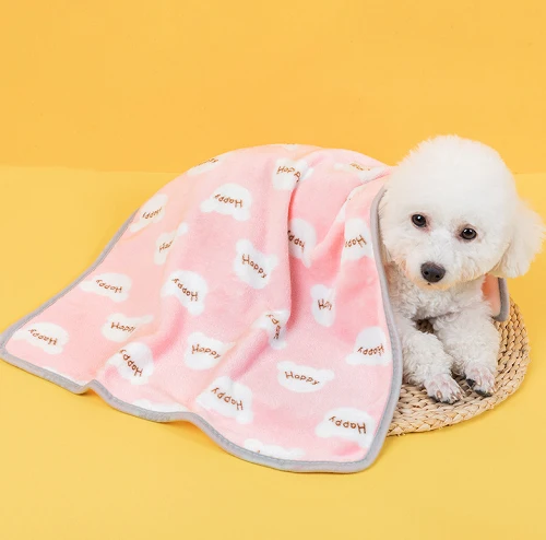 Printed Flannel Pet Blanket