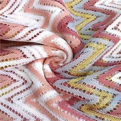 Muaj yeeb yuj Crepe Fabric