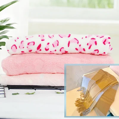 Jacquard Pineapple Coral Plush Tsev Textile Npuag