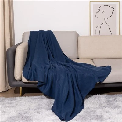 Polar Fleece Blanket Rau Rooj Zaum