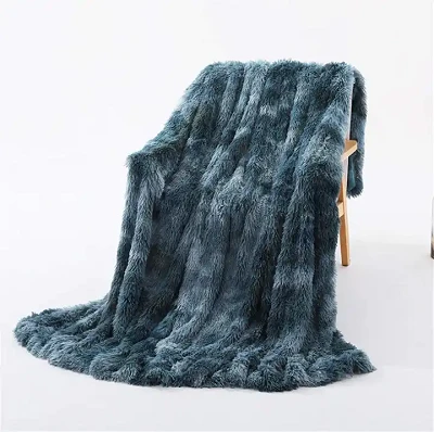 PV Faux Fur Blanket Rau txaj txaj