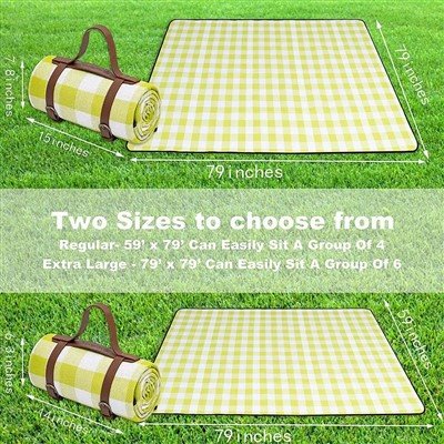 Recycled Waterproof Picnic Blanket