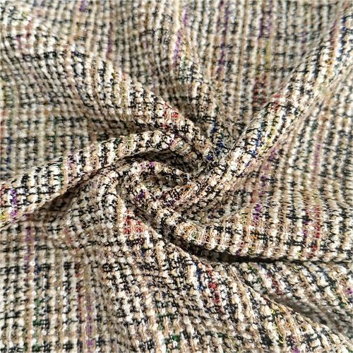 Stretch Xov Paj Dyed Jacquard Npuag