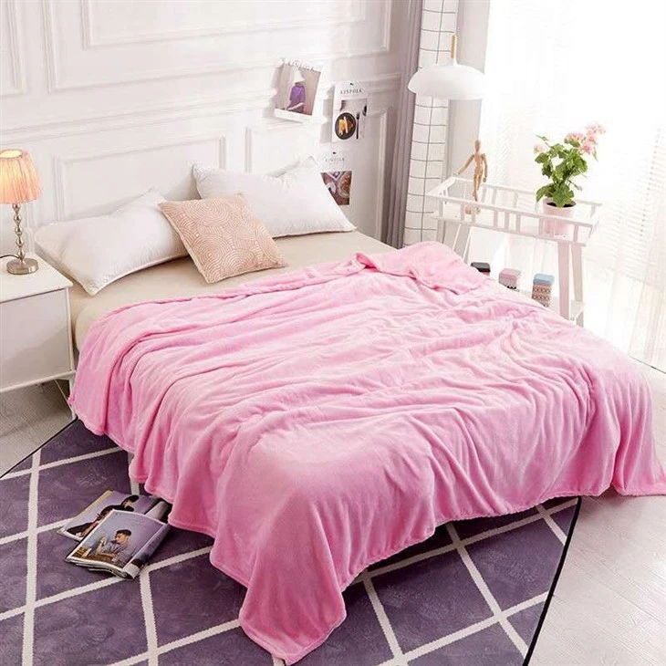 comfortable flannel blanket