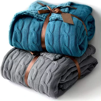 Daim ntaub viav vias knitted