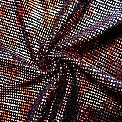 Elastic Gloden Color Lurex Fabric