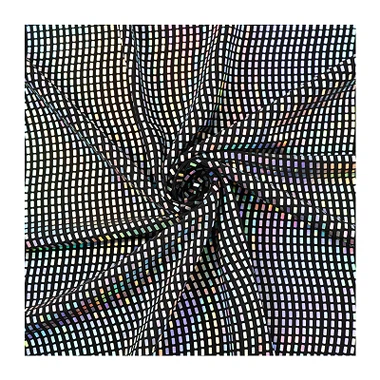 Sequins Mesh Npuag Rau Kab tshoob tiab