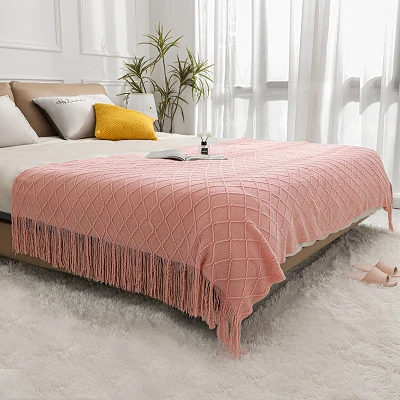 Sofa Blanket Tassels